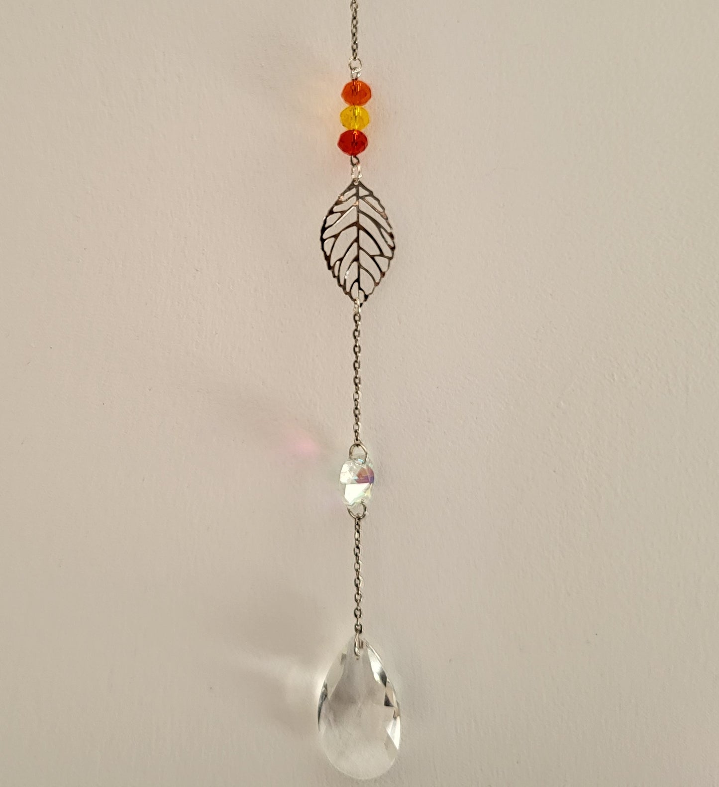 DÉCORATION SUNCATCHER EN BOIS FLOTTÉ + ARBRE DE VIE EN MÉTAL - ATTRAPE SOLEIL UNIQUE, ARTISANAL & ORIGINAL