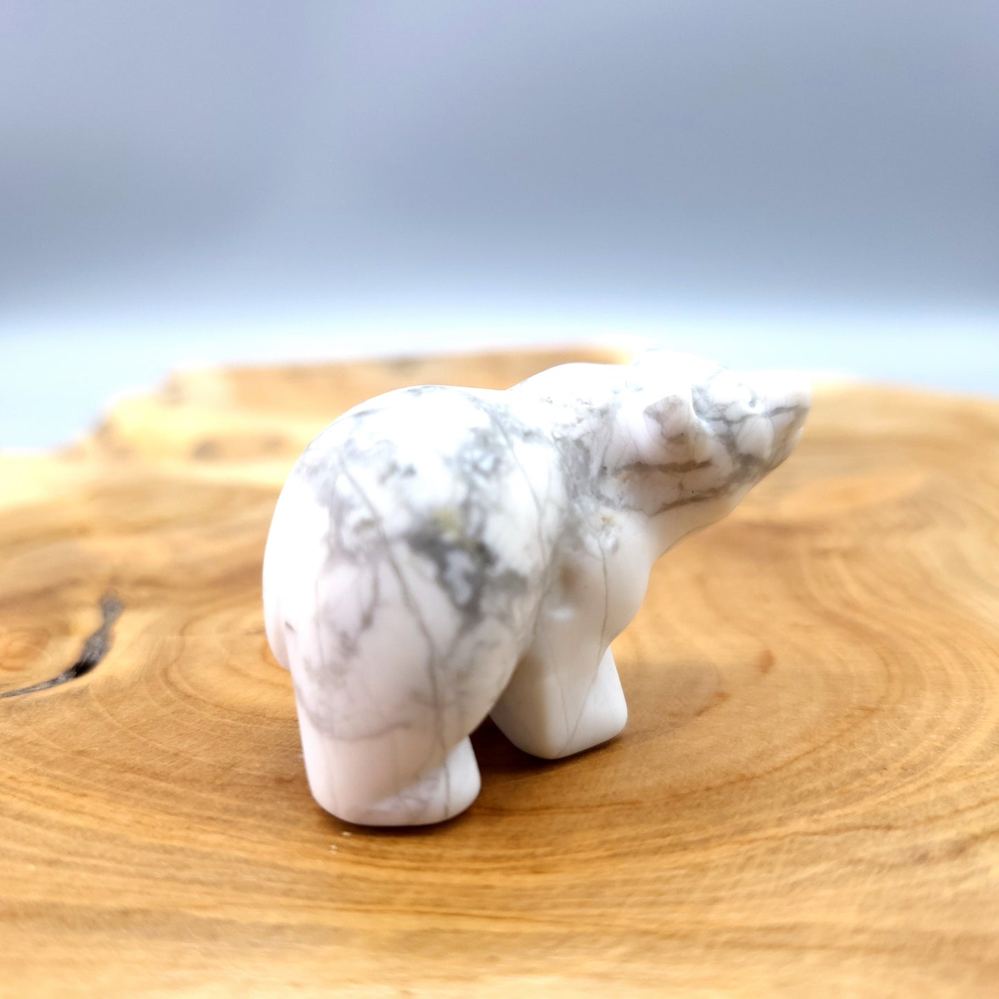 PETITS OURS ANIMAUX EN PIERRES ET FORMES AU CHOIX - SCULPTURES UNIQUES & ARTISANALES