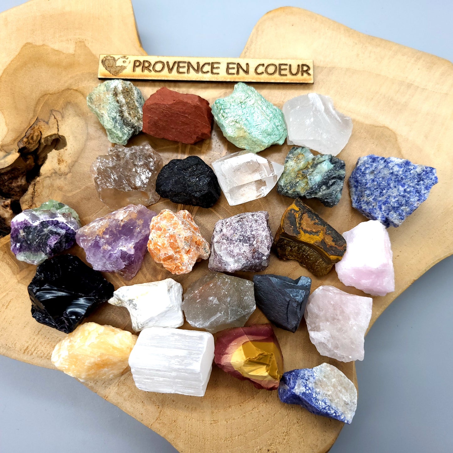 AGATE ORANGE RUBANÉE EN PETITES PIERRES POLIES ET BRUTES