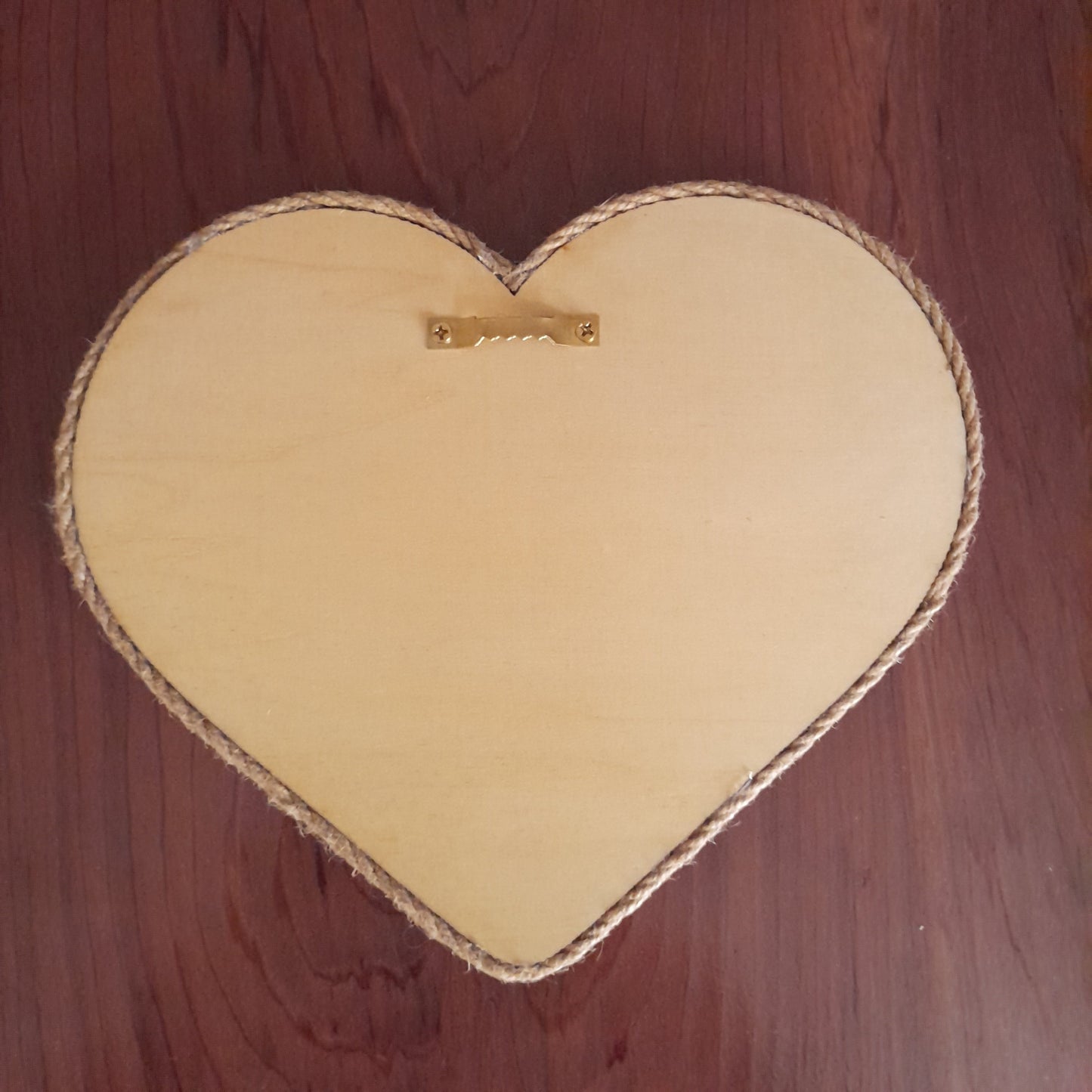 TABLEAU COEUR EN RELIEF EN RONDINS DE BOIS - MODÈLE N°1 - DÉCORATION UNIQUE, ORIGINALE et ARTISANALE