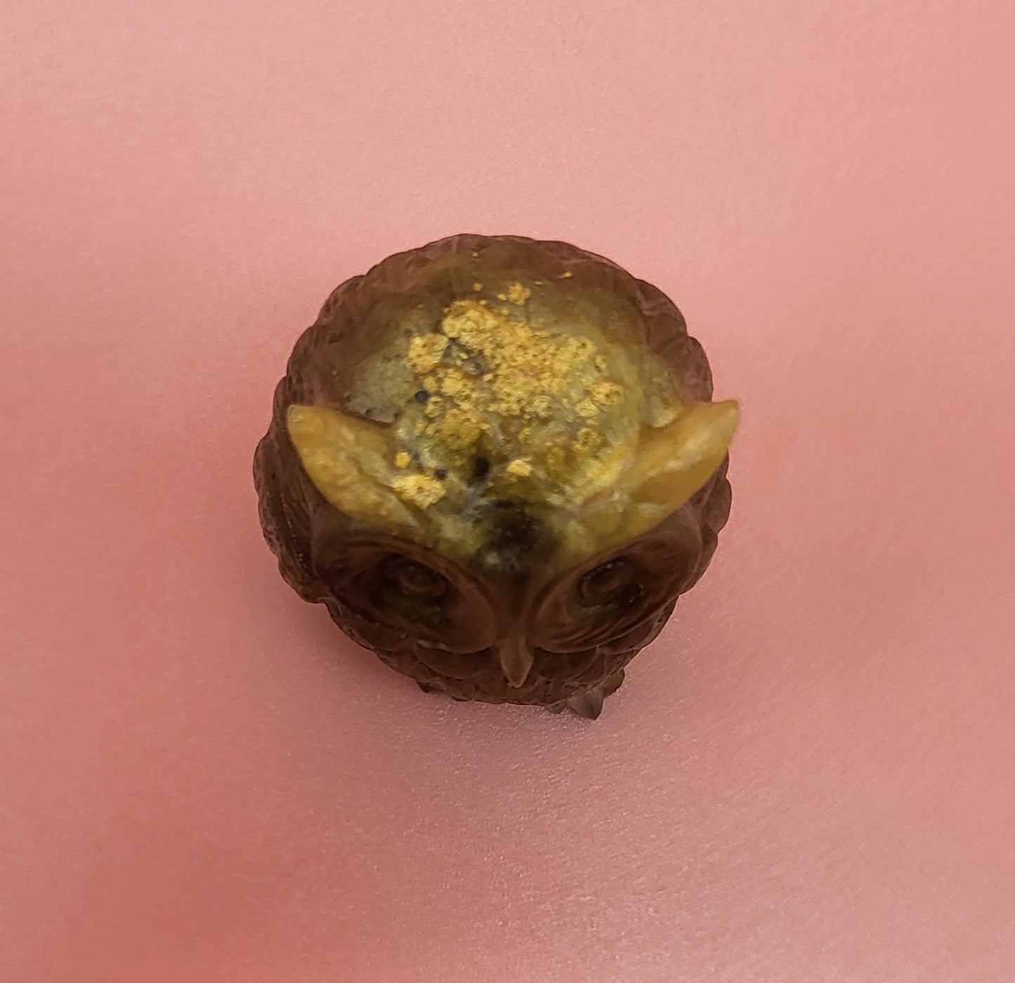 DÉCORATION HIBOU 3D RELIEFS EN RÉSINE - DIVERS COLORIS UNIQUES, ARTISANAUX & ORIGINAUX