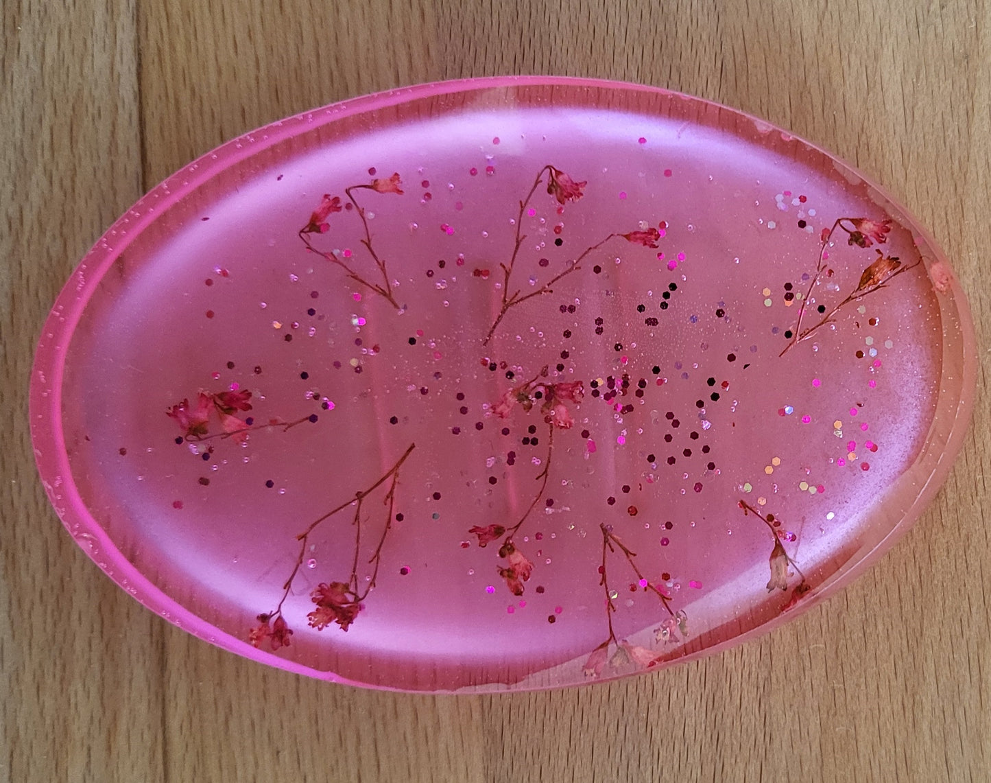 SUPPORTS À SAVONS OVALES A RELIEFS + INCRUSTATIONS FLEURS...- UNIQUES, ORIGINAUX & ARTISANAUX