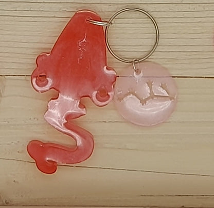 PORTES CLÉS " ROUGES " SIGNES ASTROLOGIQUES DU ZODIAQUE + CONSTELLATIONS - BIJOUX DE SACS FANTAISIES ORIGINAUX, UNIQUES & ARTISANAUX