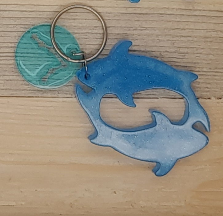 PORTES CLÉS " BLEUS " SIGNES ASTROLOGIQUES DU ZODIAQUE + CONSTELLATIONS - BIJOUX DE SAC FANTAISIES ORIGINAUX, UNIQUES & ARTISANAUX