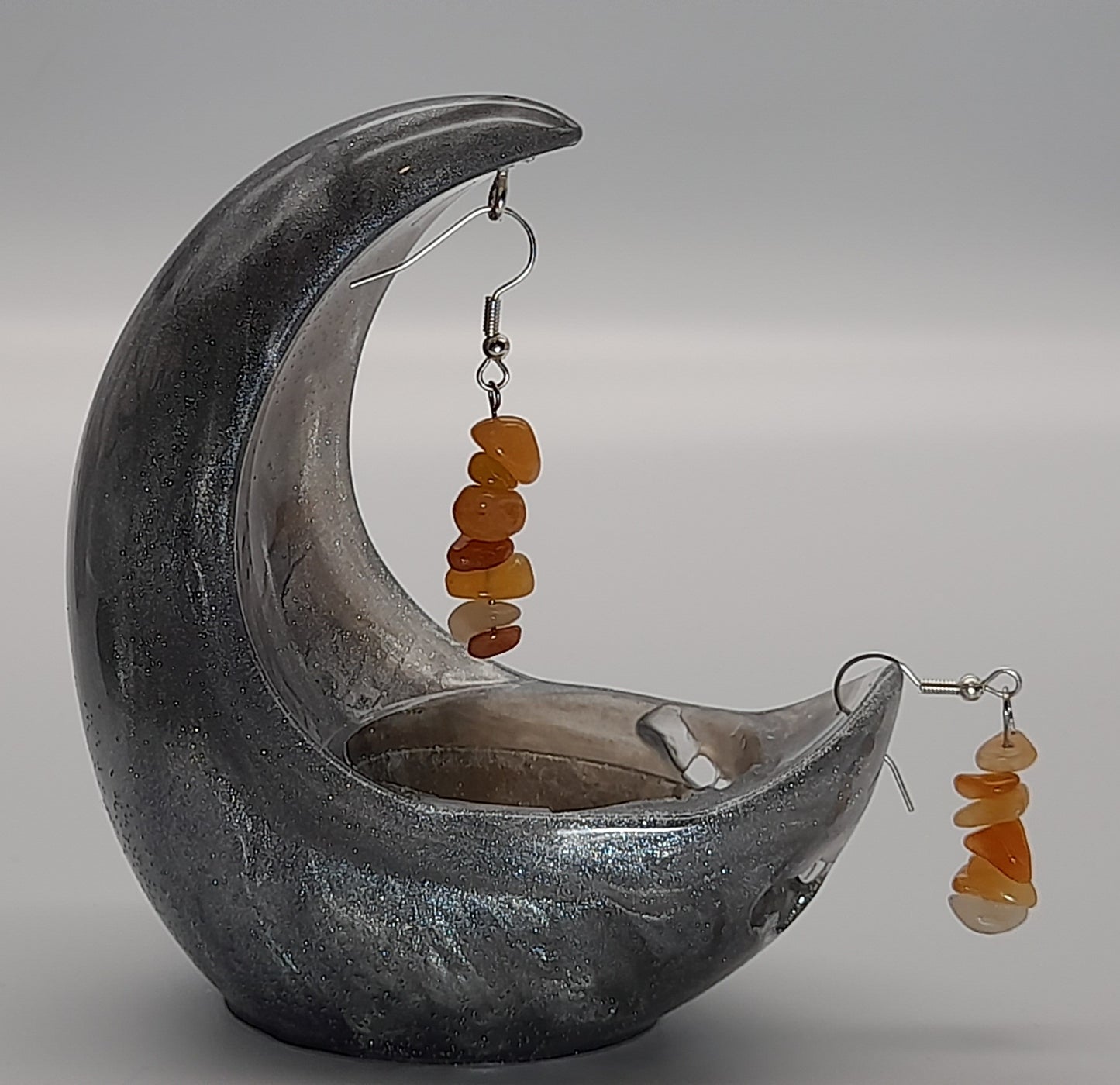 3 MODÈLES DE BOUCLES D'OREILLES EN PIERRE DE CORNALINE - BIJOUX ARTISANAUX, UNIQUES & ORIGINAUX