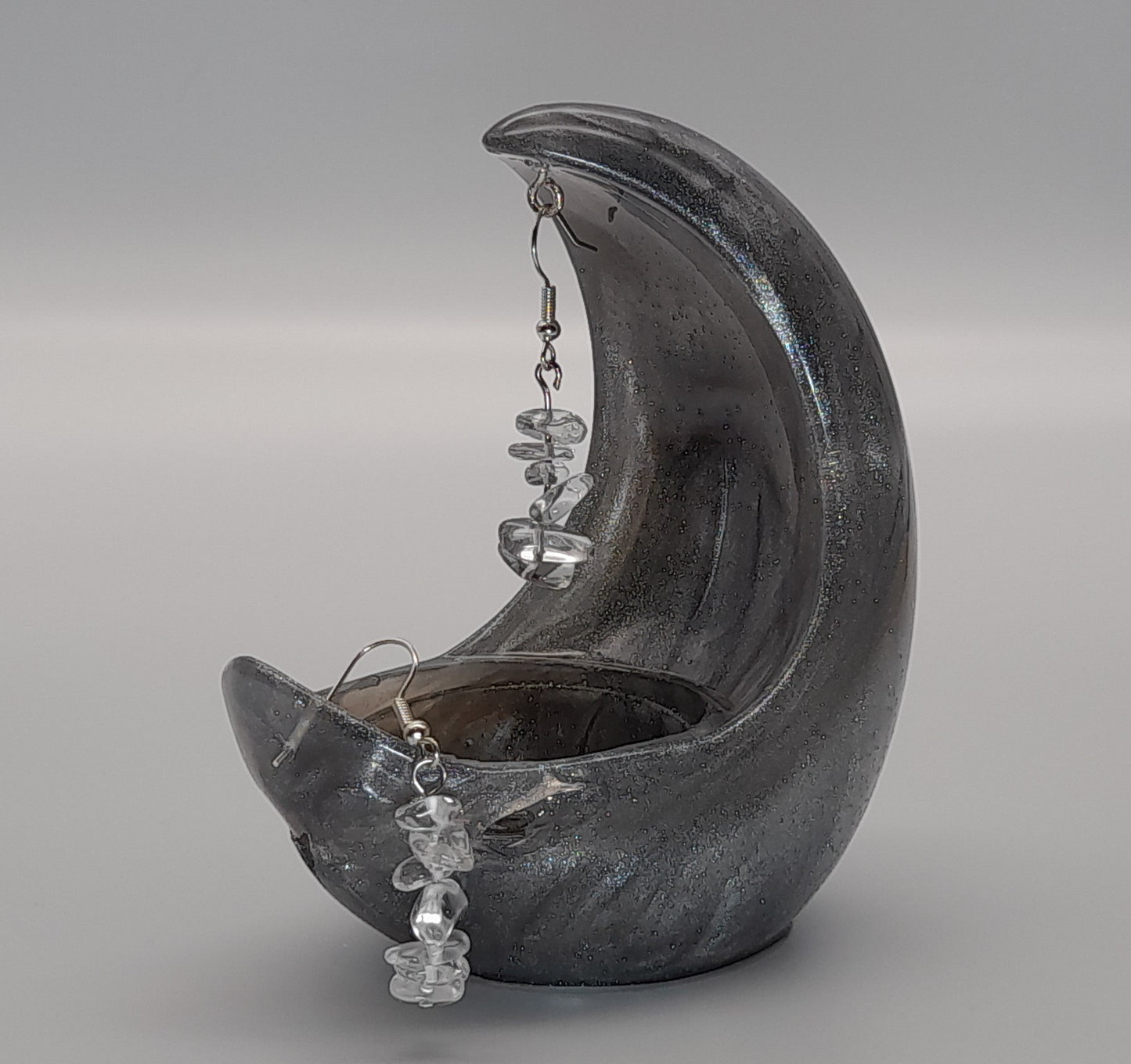 3 MODÈLES DE BOUCLES D'OREILLES EN PIERRES CRISTAL DE ROCHE - BIJOUX ARTISANAUX, UNIQUES & ORIGINAUX