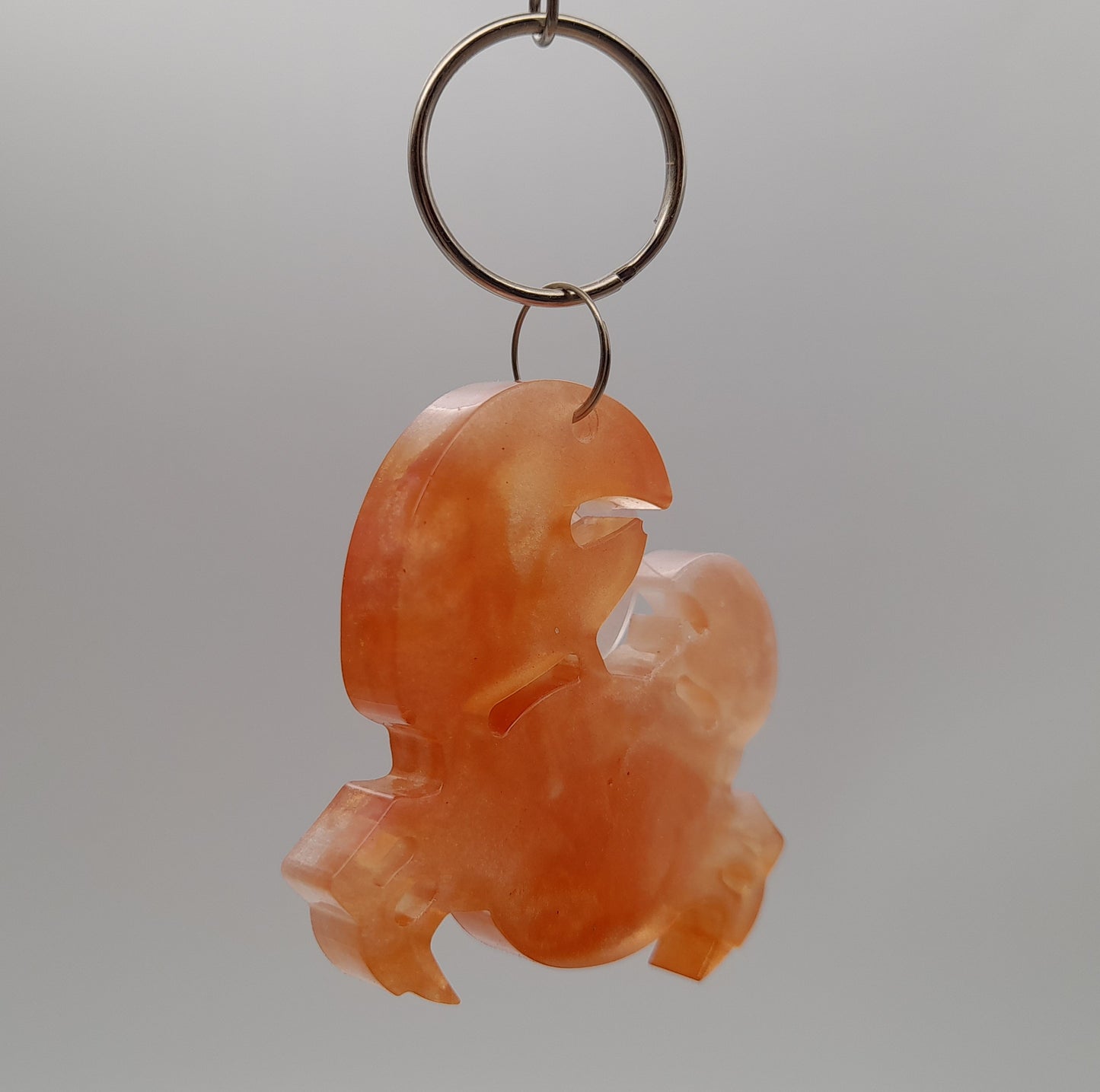 PORTES CLÉS " ROUGE ORANGÉ OR " SIGNES ASTROLOGIQUES + JETONS CONSTELLATIONS BIJOU DE SAC - ORIGINAL et ARTISANAL