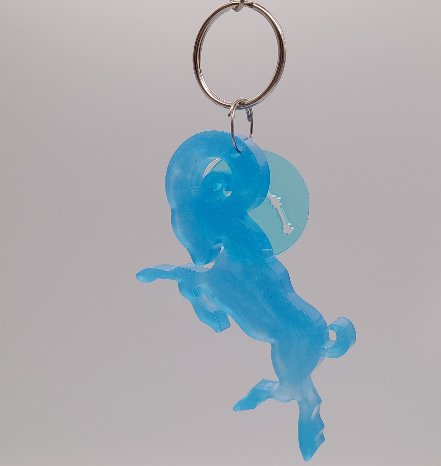 PORTES CLÉS " BLEUS " SIGNES ASTROLOGIQUES DU ZODIAQUE + CONSTELLATIONS - BIJOUX DE SAC FANTAISIES ORIGINAUX, UNIQUES & ARTISANAUX