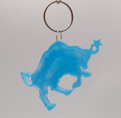 PORTES CLÉS " BLEUS " SIGNES ASTROLOGIQUES DU ZODIAQUE + CONSTELLATIONS - BIJOUX DE SAC FANTAISIES ORIGINAUX, UNIQUES & ARTISANAUX