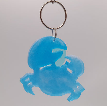 PORTES CLÉS " BLEUS " SIGNES ASTROLOGIQUES DU ZODIAQUE + CONSTELLATIONS - BIJOUX DE SAC FANTAISIES ORIGINAUX, UNIQUES & ARTISANAUX