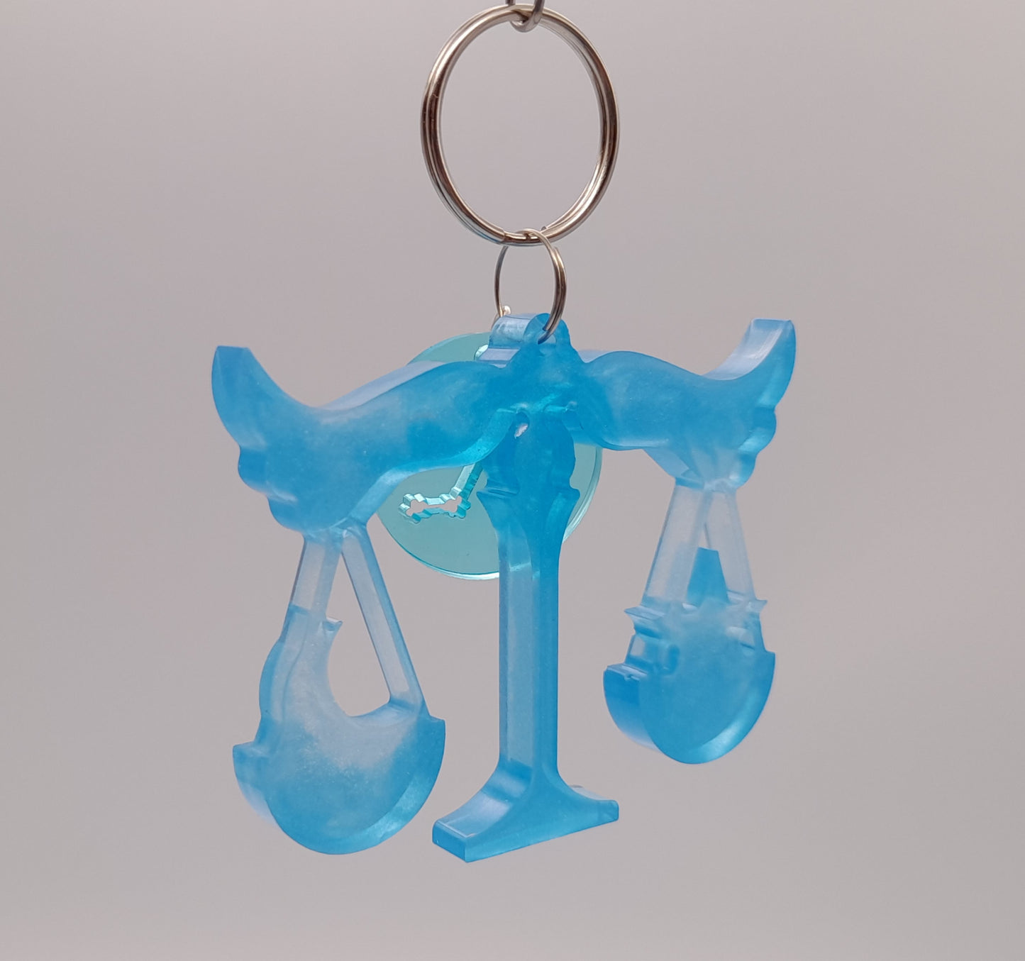 PORTES CLÉS " BLEUS " SIGNES ASTROLOGIQUES DU ZODIAQUE + CONSTELLATIONS - BIJOUX DE SAC FANTAISIES ORIGINAUX, UNIQUES & ARTISANAUX