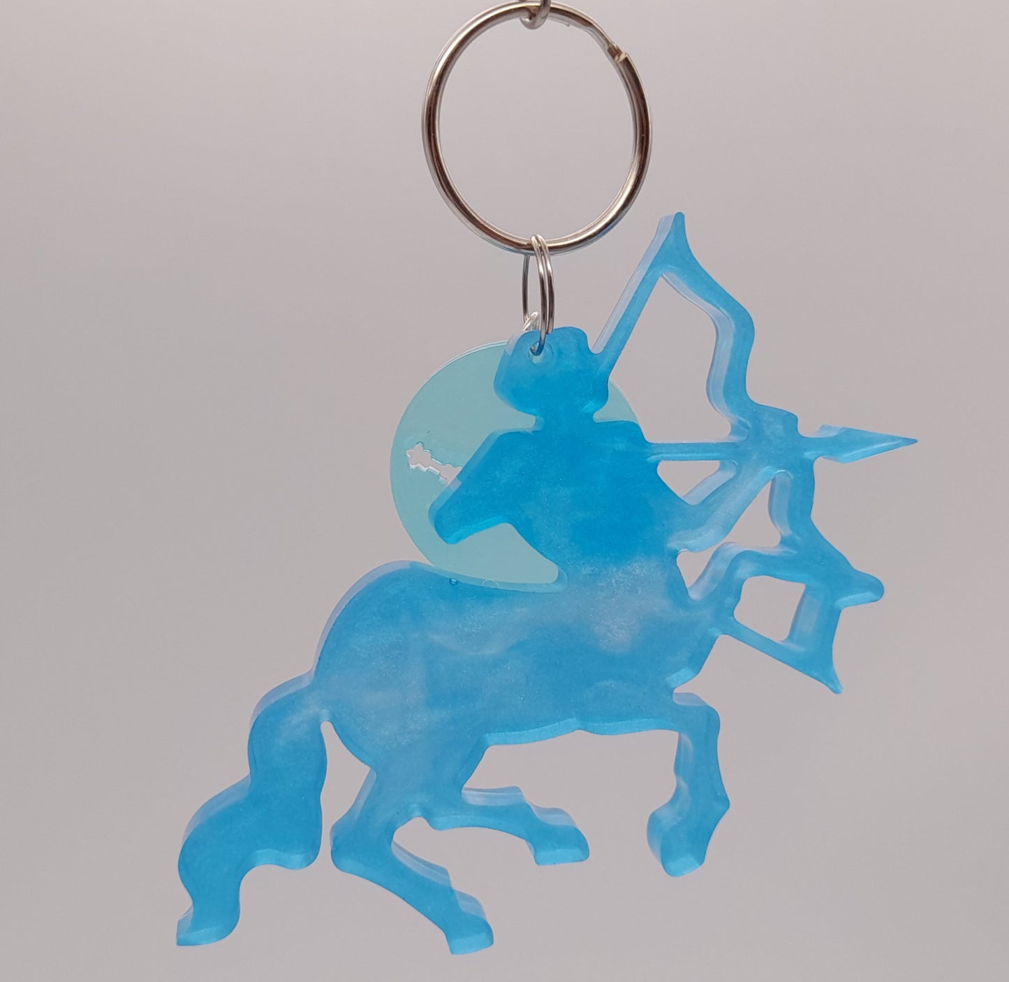 PORTES CLÉS " BLEUS " SIGNES ASTROLOGIQUES DU ZODIAQUE + CONSTELLATIONS - BIJOUX DE SAC FANTAISIES ORIGINAUX, UNIQUES & ARTISANAUX