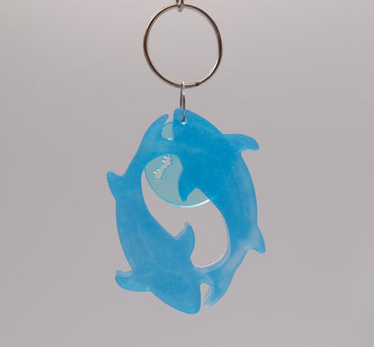 PORTES CLÉS " BLEUS " SIGNES ASTROLOGIQUES DU ZODIAQUE + CONSTELLATIONS - BIJOUX DE SAC FANTAISIES ORIGINAUX, UNIQUES & ARTISANAUX