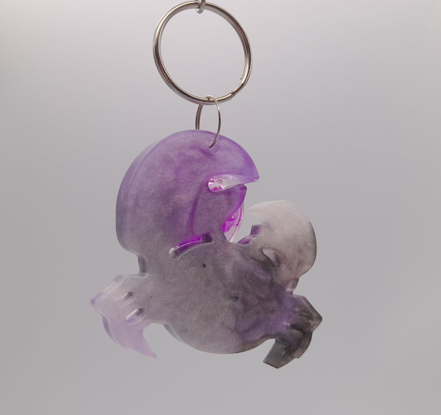 PORTES CLÉS " VIOLETS NOIRS " SIGNES ASTROLOGIQUES DU ZODIAQUE + CONSTELLATIONS - BIJOUX DE SAC FANTAISIES ORIGINAUX, UNIQUES & ARTISANAUX