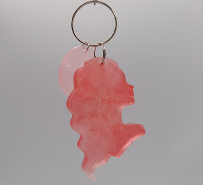 PORTES CLÉS " ROUGES " SIGNES ASTROLOGIQUES DU ZODIAQUE + CONSTELLATIONS - BIJOUX DE SACS FANTAISIES ORIGINAUX, UNIQUES & ARTISANAUX