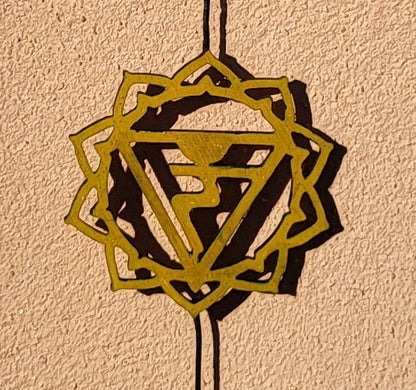 SUSPENSIONS MURALES 7 CHAKRAS + POSITIONS DE YOGA MULTICOLORES EN BOIS - DÉCORATIONS ZEN ARTISANALES, UNIQUES & ORIGINALES