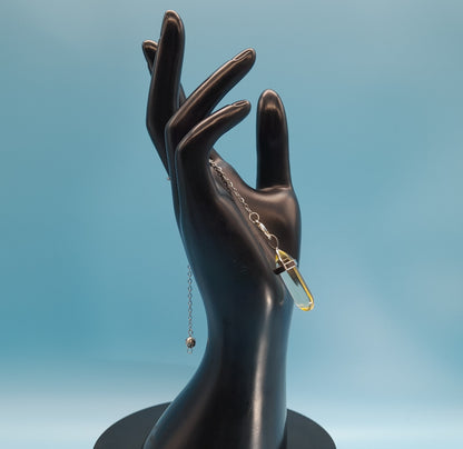 DIVERS PENDULES DE RADIESTHÉSIE EN VERRE MULTICOLORES AU CHOIX