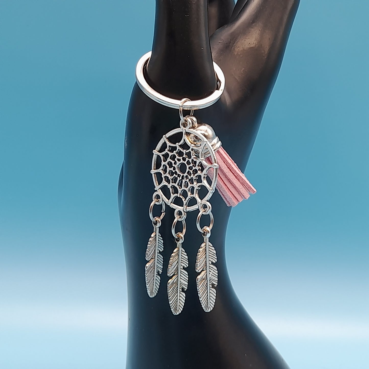 GRANDS PORTE-CLÉS + PENDENTIFS ATTRAPES RÊVES - BIJOUX DE SACS + BRELOQUES FANTAISIES 2 MODÈLES au CHOIX