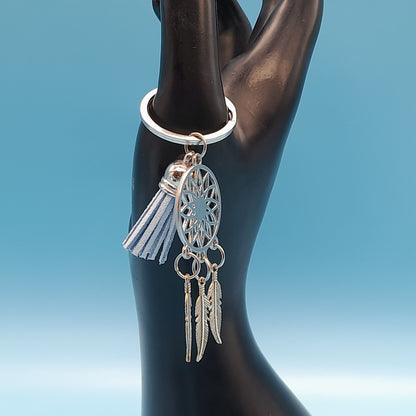GRANDS PORTE-CLÉS + PENDENTIFS ATTRAPES RÊVES - BIJOUX DE SACS + BRELOQUES FANTAISIES 2 MODÈLES au CHOIX