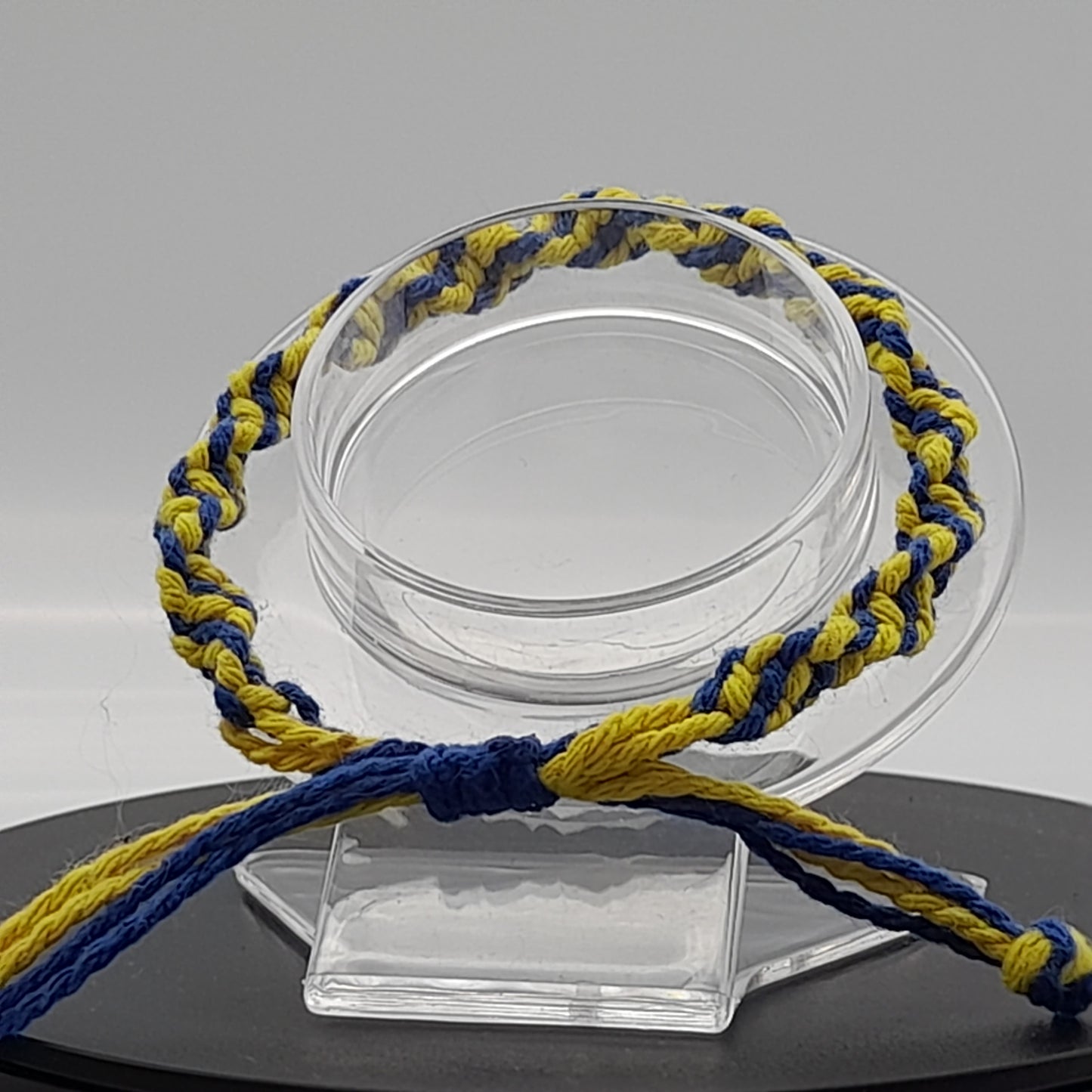 BRACELETS EN MACRAMÉ BICOLORES - 3 TYPES DE NOEUDS - AJUSTABLES & MIXTES, UNIQUES & ARTISANAUX