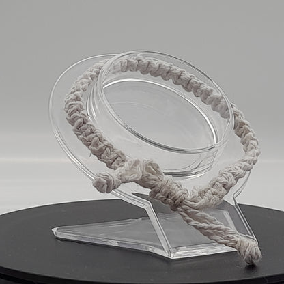 BRACELETS MACRAMÉ UNIS 3 TYPES DE NŒUDS - AJUSTABLE & MIXTE, UNIQUE & ARTISANAL