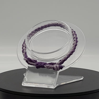 BRACELETS EN MACRAMÉ BICOLORES - 3 TYPES DE NOEUDS - AJUSTABLES & MIXTES, UNIQUES & ARTISANAUX