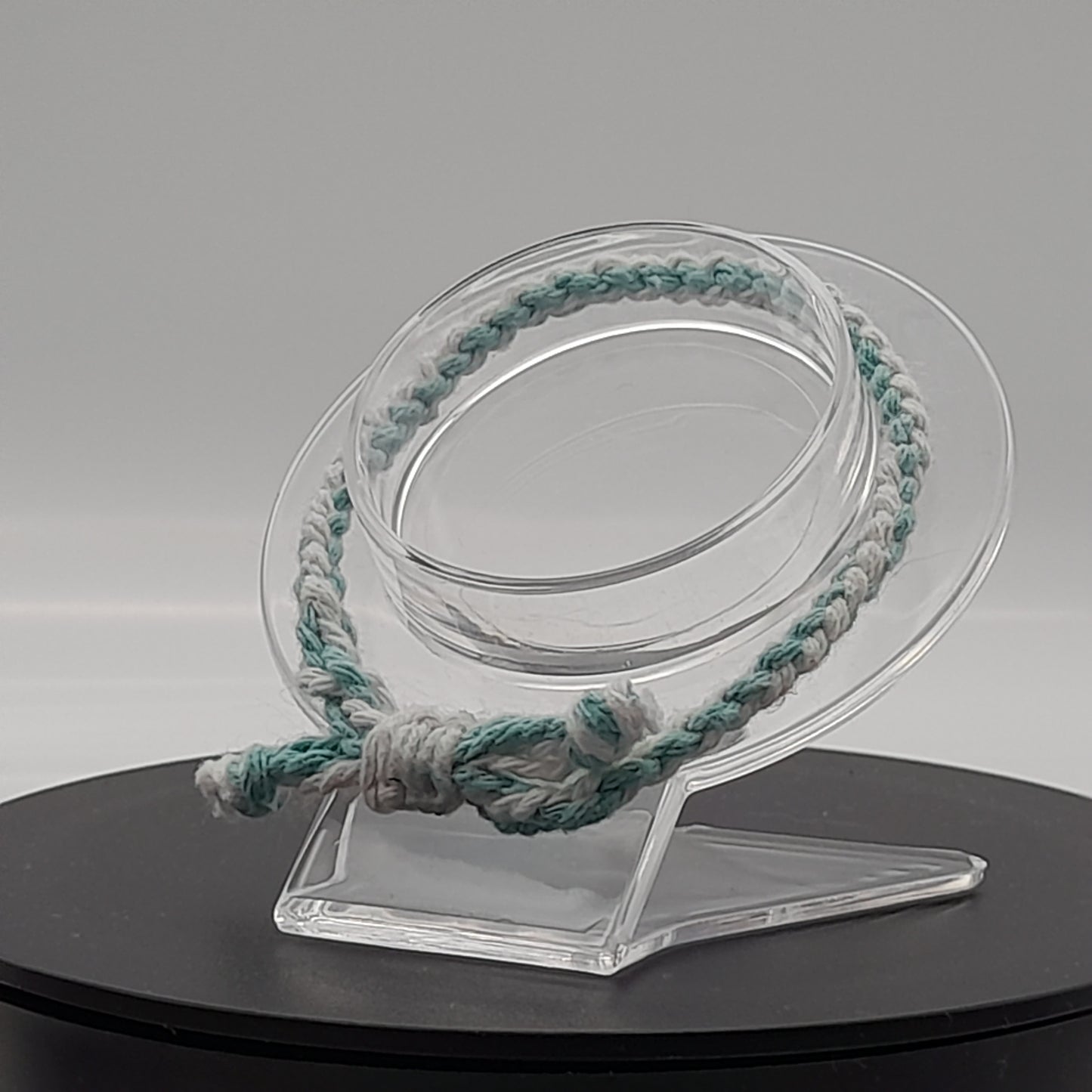 BRACELETS EN MACRAMÉ BICOLORES - 3 TYPES DE NOEUDS - AJUSTABLES & MIXTES, UNIQUES & ARTISANAUX