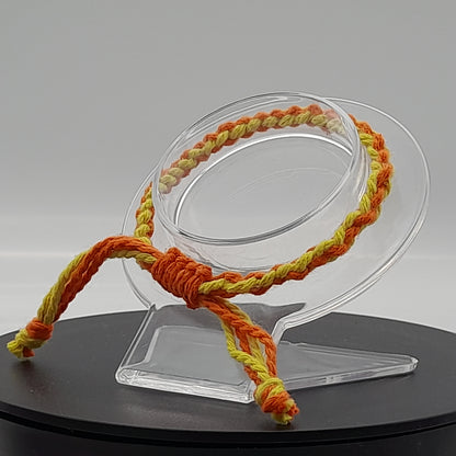 BRACELETS EN MACRAMÉ BICOLORES - 3 TYPES DE NOEUDS - AJUSTABLES & MIXTES, UNIQUES & ARTISANAUX