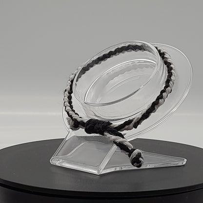 BRACELETS EN MACRAMÉ BICOLORES - 3 TYPES DE NOEUDS - AJUSTABLES & MIXTES, UNIQUES & ARTISANAUX