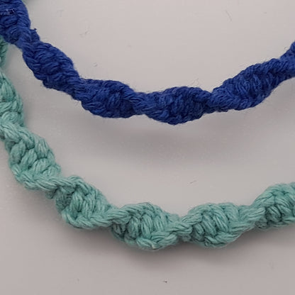 BRACELETS MACRAMÉ UNIS 3 TYPES DE NŒUDS - AJUSTABLE & MIXTE, UNIQUE & ARTISANAL