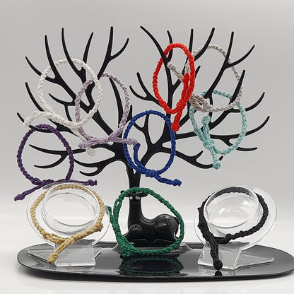 BRACELETS MACRAMÉ UNIS 3 TYPES DE NŒUDS - AJUSTABLE & MIXTE, UNIQUE & ARTISANAL