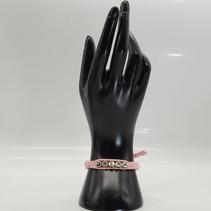 BRACELET EN MACRAMÉ MODÈLE " DREAM " - AJUSTABLE & MIXTE, UNIQUE & ARTISANAL