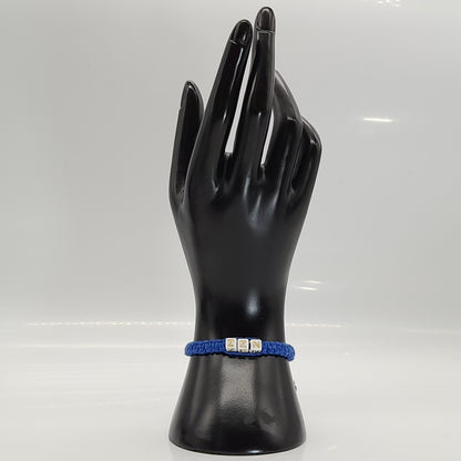 BRACELET EN MACRAMÉ MODÈLE " ZEN " - AJUSTABLE & MIXTE, UNIQUE & ARTISANAL