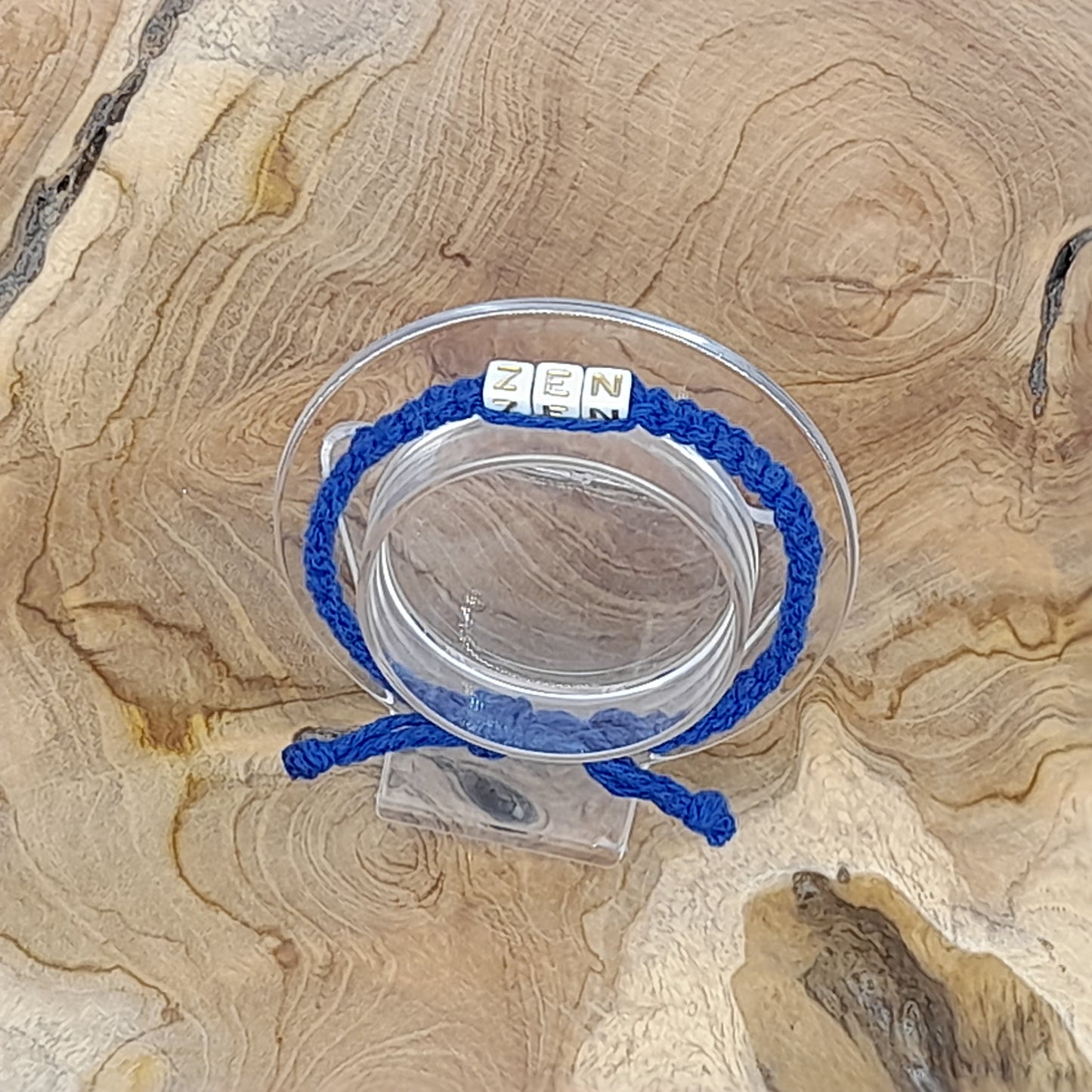 BRACELET EN MACRAMÉ MODÈLE " ZEN " - AJUSTABLE & MIXTE, UNIQUE & ARTISANAL