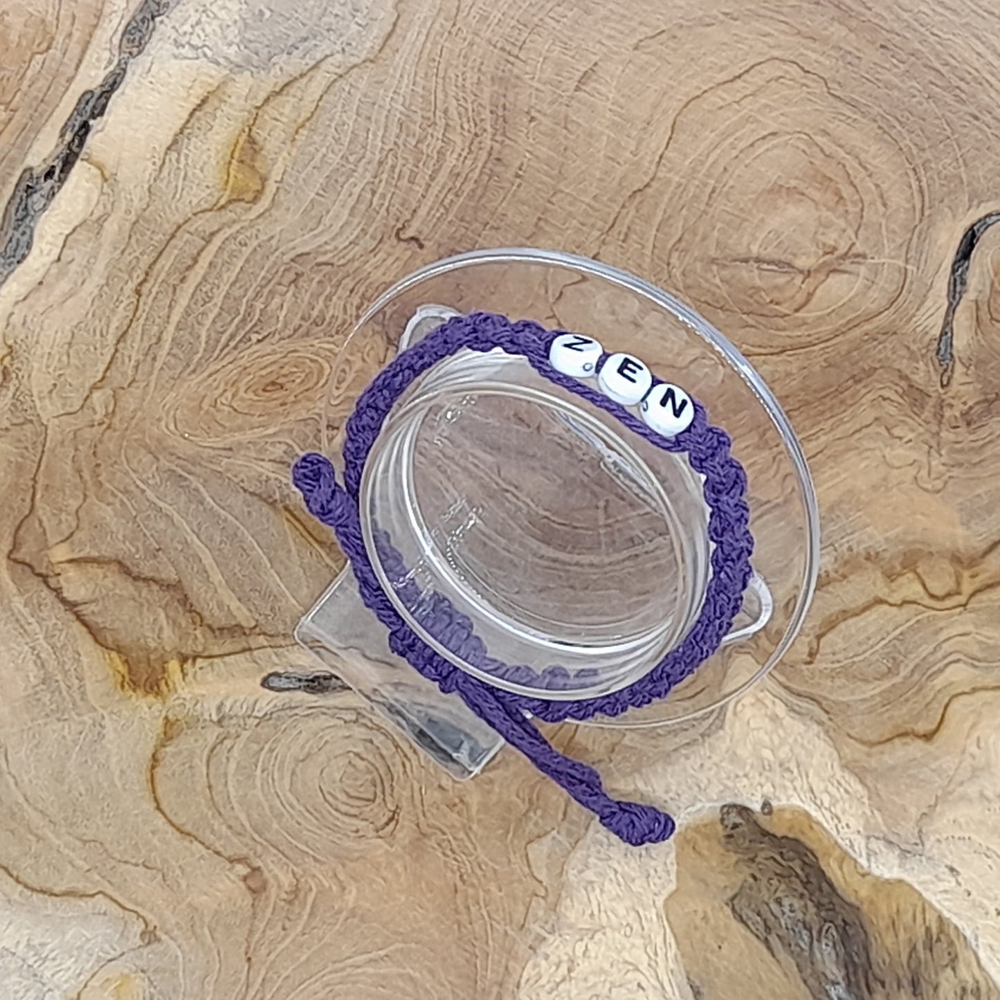 BRACELET EN MACRAMÉ MODÈLE " ZEN " - AJUSTABLE & MIXTE, UNIQUE & ARTISANAL