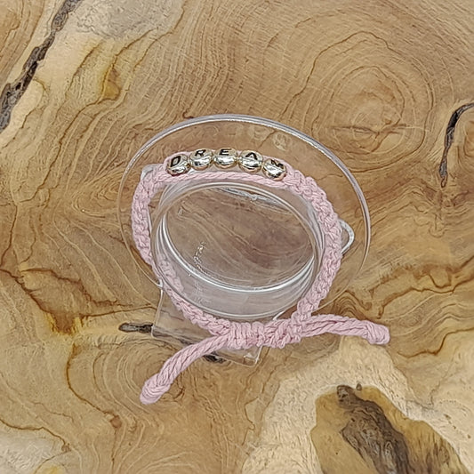 BRACELET EN MACRAMÉ MODÈLE " DREAM " - AJUSTABLE & MIXTE, UNIQUE & ARTISANAL