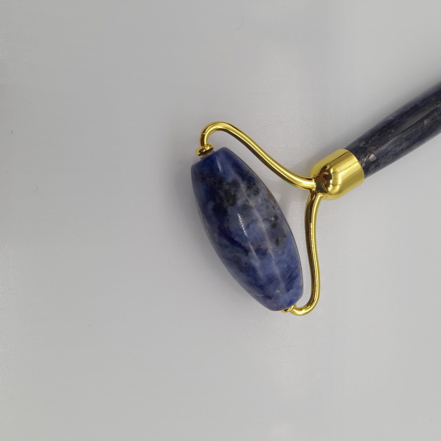 OUTIL de BEAUTÉ « 2 ROULEAUX » EN PIERRE DE SODALITE N°2 - MASSAGE & ANTI-ÂGE