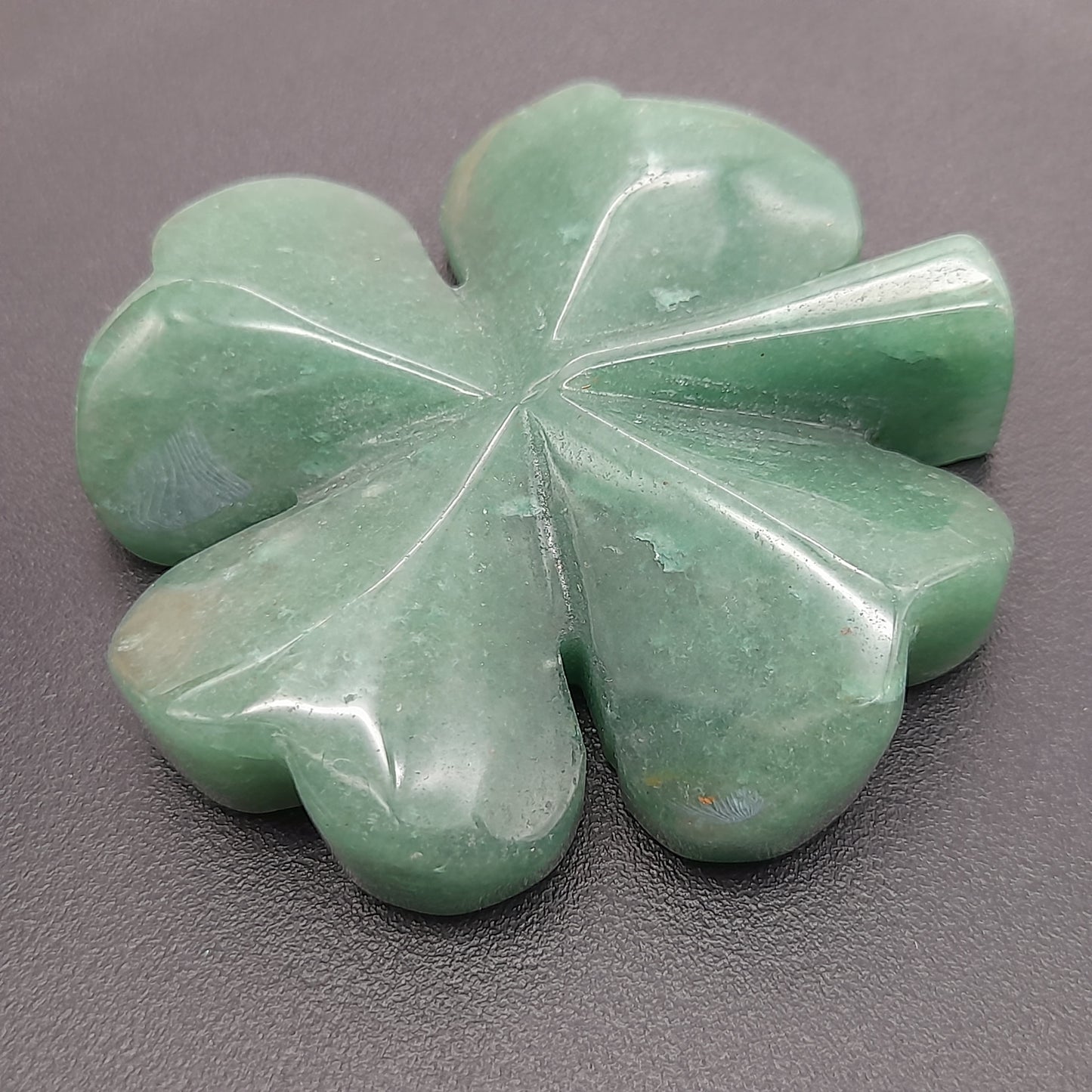 TRÈFLES PORTE-BONHEUR EN PIERRE AVENTURINE VERTE AU CHOIX - UNIQUES & ORIGINAUX & ARTISANAUX