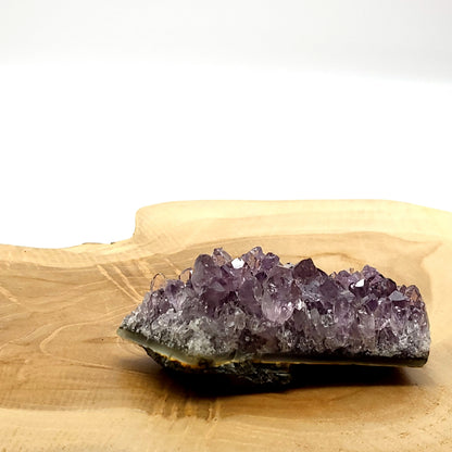 DRUSE MOYENNE N°118 EN CRISTAUX AMÉTHYSTE - PIERRE UNIQUE & ARTISANALE