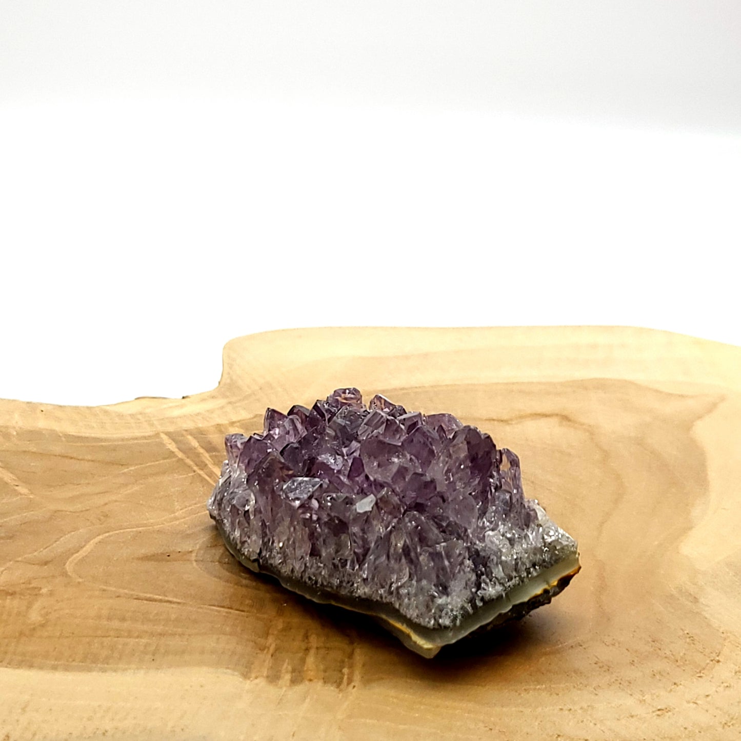 DRUSE MOYENNE N°118 EN CRISTAUX AMÉTHYSTE - PIERRE UNIQUE & ARTISANALE