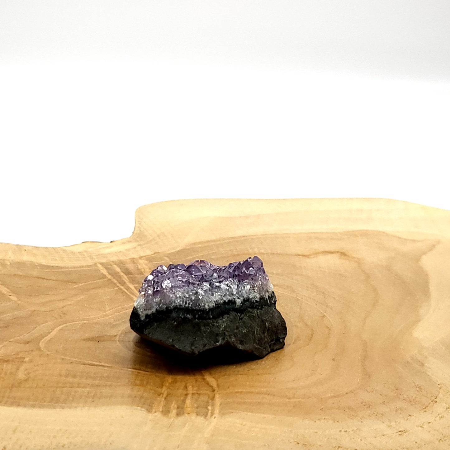 PETITE DRUSE N°124 EN CRISTAUX AMÉTHYSTE - PIERRE UNIQUE & ARTISANALE