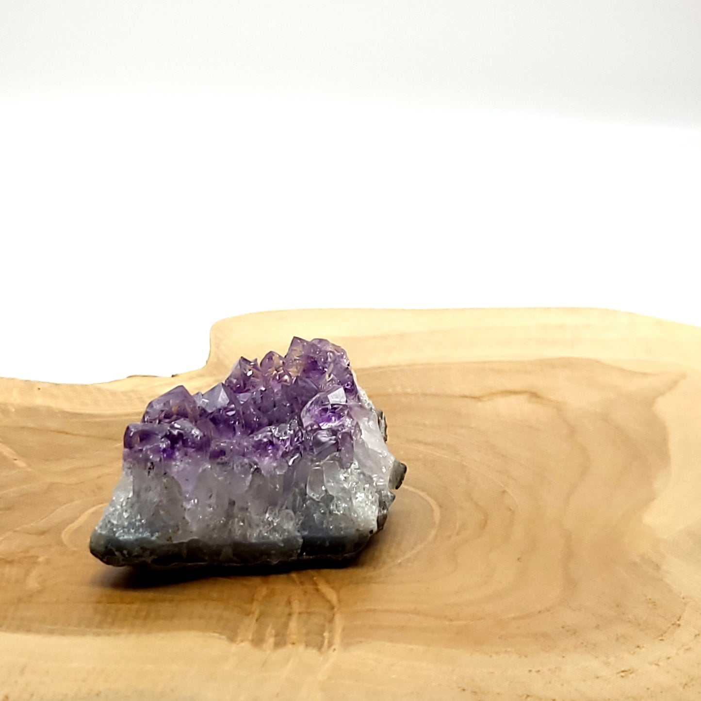 PETITE DRUSE N°116 EN CRISTAUX AMÉTHYSTE - PIERRE UNIQUE & ARTISANALE