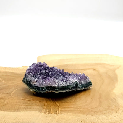 PETITE DRUSE N°119 EN CRISTAUX AMÉTHYSTE - PIERRE UNIQUE & ARTISANALE