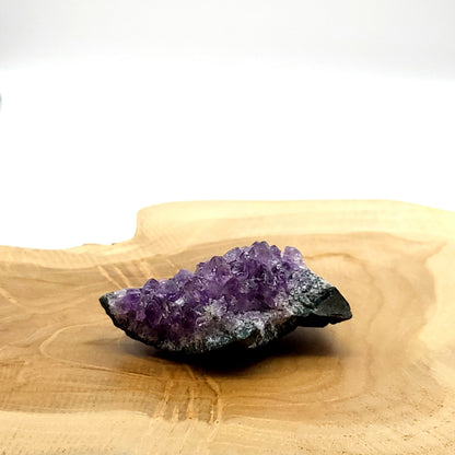 PETITE DRUSE N°117 EN CRISTAUX AMÉTHYSTE - PIERRE UNIQUE & ARTISANALE