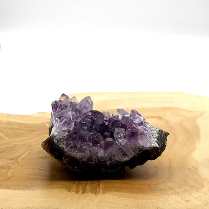 DRUSE MOYENNE N°108 EN CRISTAUX AMÉTHYSTE - PIERRE UNIQUE & ARTISANALE