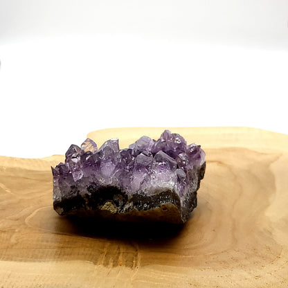 DRUSE MOYENNE N°108 EN CRISTAUX AMÉTHYSTE - PIERRE UNIQUE & ARTISANALE