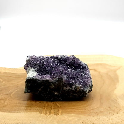 DRUSE MOYENNE N°111 EN CRISTAUX AMÉTHYSTE - PIERRE UNIQUE & ARTISANALE