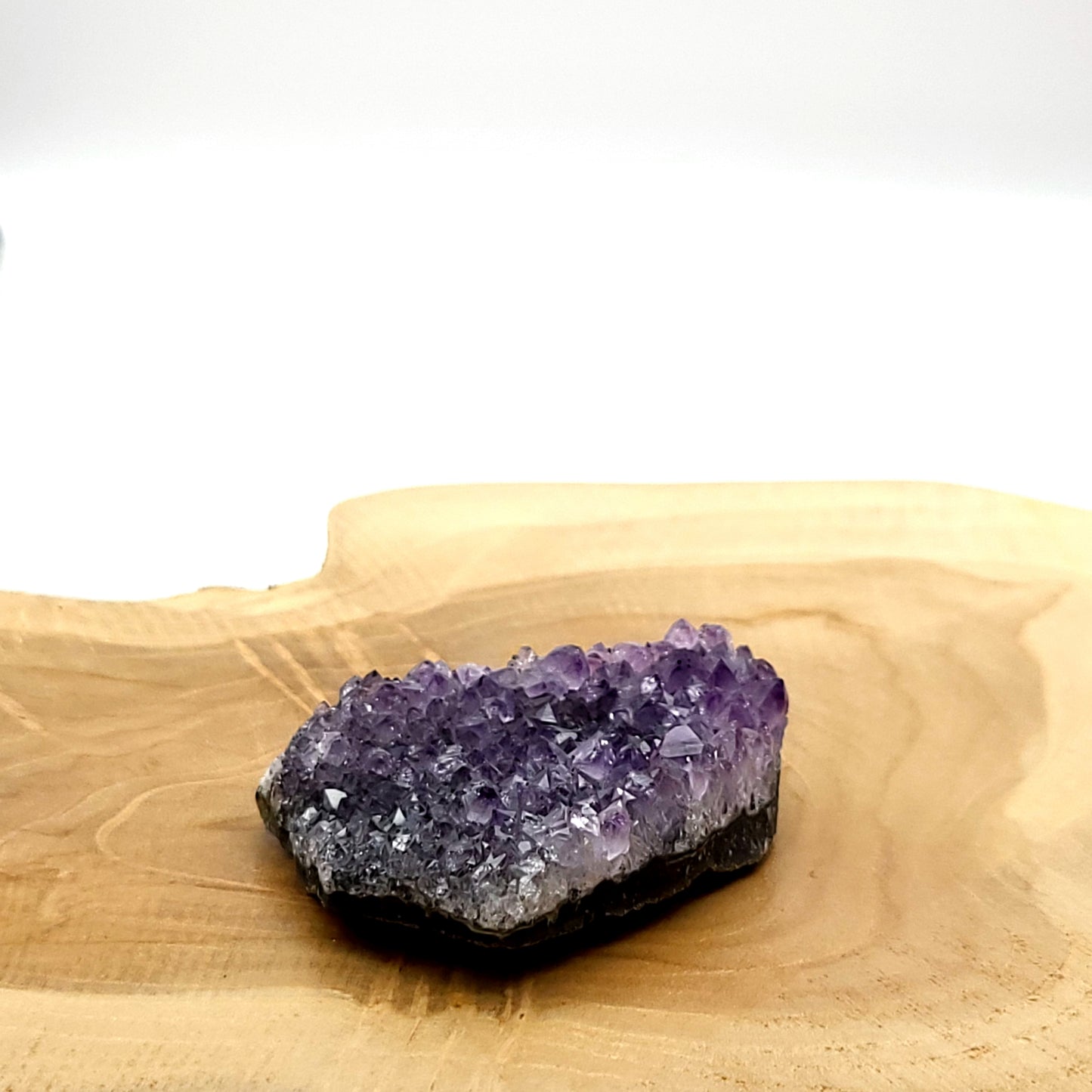 PETITE DRUSE N°114 EN CRISTAUX AMÉTHYSTE - PIERRE UNIQUE & ARTISANALE