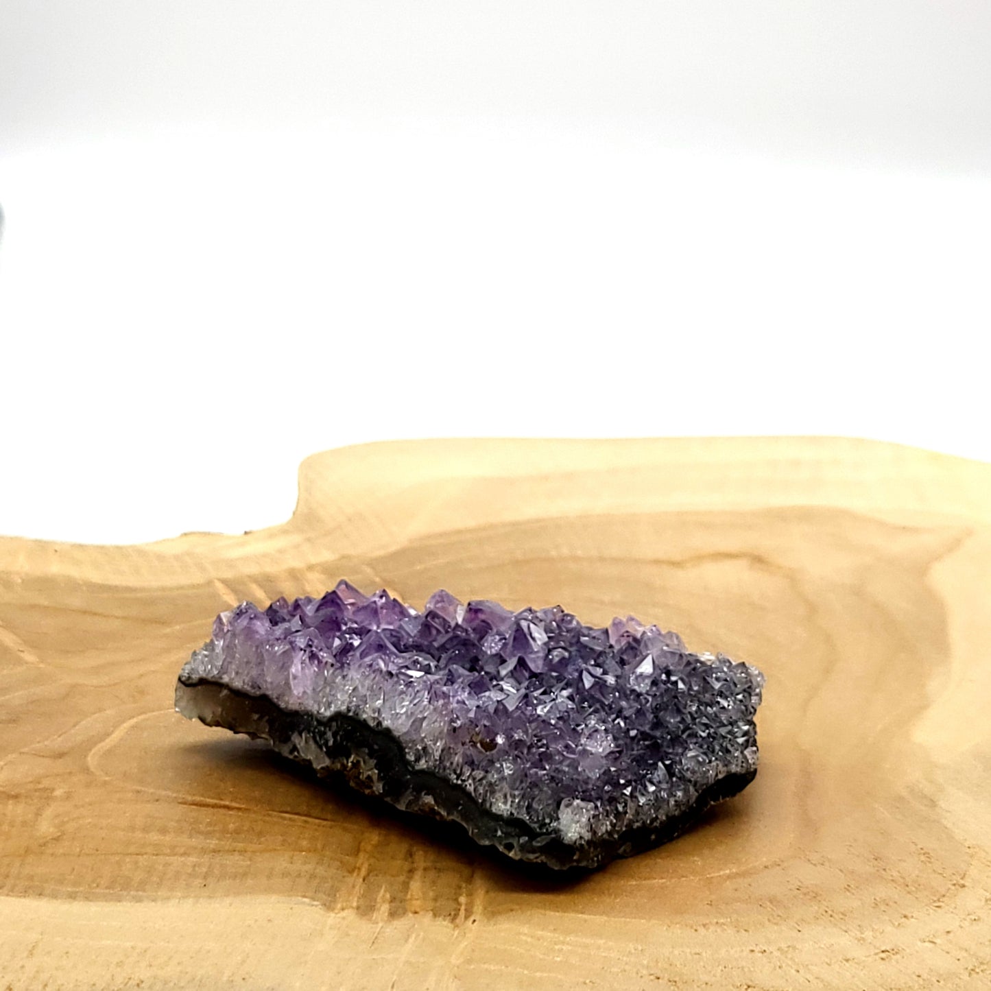 PETITE DRUSE N°114 EN CRISTAUX AMÉTHYSTE - PIERRE UNIQUE & ARTISANALE