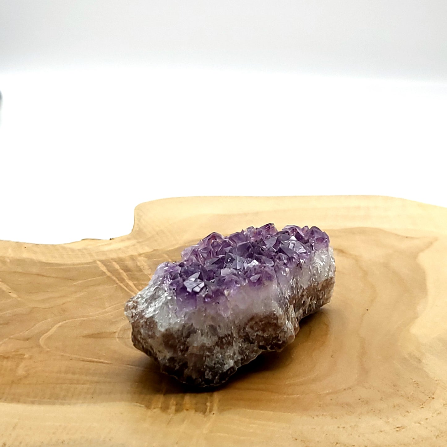 DRUSE MOYENNE N°121 EN CRISTAUX AMÉTHYSTE - PIERRE UNIQUE & ARTISANALE